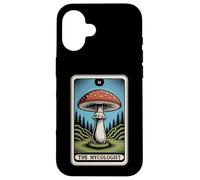 The Mycologist Tarot Card Mycology Forager Champignon Coque pour iPhone 16