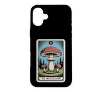 The Mycologist Tarot Card Mycology Forager Champignon Coque pour iPhone 16 Plus