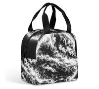 The Mysterious Burning of The Sun Sac à déjeuner pour homme et femme, sac fourre-tout isotherme portable avec poignée, étanche, réutilisable, pour le travail, le pique-nique, les voyages