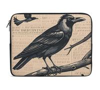 The Mysterious Crow Housse pour ordinateur portable 10-17" - Housse ultra fine en néoprène léger pour ordinateur portable