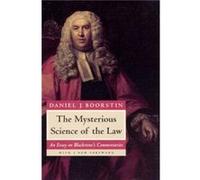 The Mysterious Science of the Law by Daniel J. Boorstin Paperback Book Daniel J. Boorstin (Auteur)