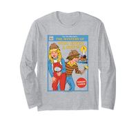 The Mystery of Sarcastic Retro Vintage Funny Adult Humor Manche Longue