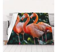 The Mystery of The Flamingo Couverture en flanelle douce, parfaite pour lit, canapé et voyage, convient pour toutes les saisons, 4 tailles