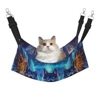 The Mystery Wolf Trio Hamac imprimé pour animal domestique - Hamac de couchage pour chats, lapins, furets, chiots, petits animaux