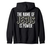 The Name of Jesus is Power | Alpha and Omega Son of God Sweat à Capuche
