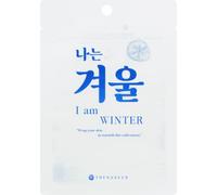 THE NANEUN Masque en Feuille I am Winter, Hydratation Intense et Réparation de la Barrière Cutanée, Acide Hyaluronique, Venin d'Abeille, Rétinol, Glutathion, K-Beauty, 28ml