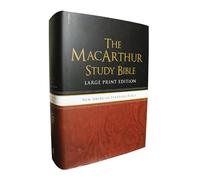 The NASB, MacArthur Study Bible, Large Print, Hardcover, 1995 Text: Unleashing God's Truth One Verse at a Time (Holy Bible, New American Standard Bible)