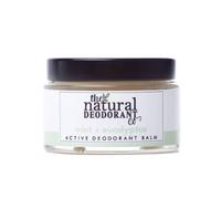 The Natural Deodorant Co, Baume Déodorant Actif Menthe + Eucalyptus 55g, Sans Aluminium, Sans Plastique, Force Supplémentaire