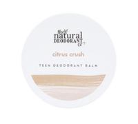 The Natural Deodorant Co, Baume Déodorant Adolescents Citrus Crush 55g, Pour Adolescents et Préadolescents, Sans Aluminium ni Plastique