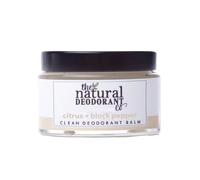 The Natural Deodorant Co, Baume Déodorant Propre Agrumes + Poivre Noir 55g, Sans Aluminium, Sans Plastique, Protection toute la journée