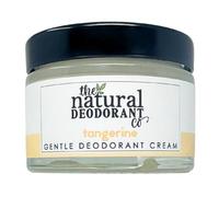 The Natural Deodorant Co, Déodorant Crème Gentil Mandarine 55g, Sans Aluminium, Sans Plastique, Peaux Sensibles