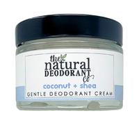 The Natural Deodorant Co, Déodorant Crème Gentil Noix De Coco + Karité 55g, Sans Aluminium, Sans Plastique, Peaux Sensibles