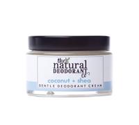 The Natural Deodorant Co, Déodorant Crème Gentil Noix De Coco + Karité 55g, Sans Aluminium, Sans Plastique, Peaux Sensibles