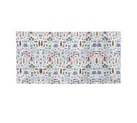 The Nature Wildlands Activities Bannière en vinyle personnalisable pour décoration de fête intérieure et extérieure