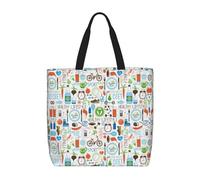 The Nature Wildlands Sac fourre-tout à motif imprimé Grand sac à bandoulière décontracté pour femme Pour l'extérieur, vacances, week-end, voyage, cadeaux