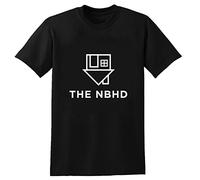 The NBHD Fashion Graphic T-Shirt Neighbourhood Letter Print Unisex Short Sleeve T-Shirt M