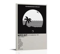 The Neighbourhood Wiped Out- Poster mural imperméable sur toile - Convient pour la décoration de bureau, chambre à coucher, salon - Style cadre - 40 x 60 cm