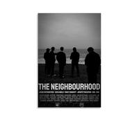The NeighbourhoodArt Impression sur toile de peintures à l'huile Reproduction moderne sur toile Abstrait Paysage Images imprimées sur toile Décoration murale pour la maison ou le bureau Style sans