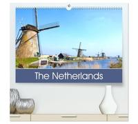 The Netherlands (High Quality Premium Wall Calendar 2026 DIN A2 landscape),CALVENDO 12 Month Wall Calendar: The Netherlands - a country between wind and water.