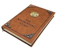 The Neverending Story Book Auryn Bastian Atreyu Réplique du roman Marron