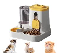 The New 2-in-1 Cat Food Dispenser, 2 Pack Large Capacity Self Feeding, Cat Feeder and Water Dispenser