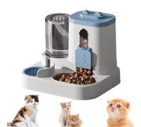 The New 2-in-1 Cat Food Dispenser, 2 Pack Large Capacity Self Feeding, Cat Feeder and Water Dispenser