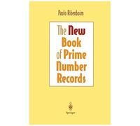 The New Book Of Prime Number Records