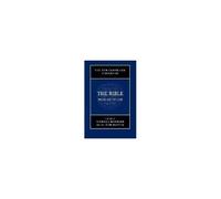 The New Cambridge History Of The Bible