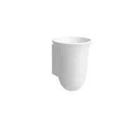 The new classic porte-brosse à dent mural en céramique 105x125x145mm blanc - LAUFEN H8738540000001