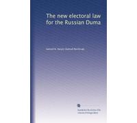The New Electoral Law For The Russian Duma (1908)