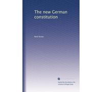 The new German constitution