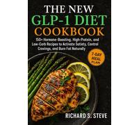 THE NEW GLP-1 DIET COOKBOOK: 150+ Hormone-Boosting, High-Protein, and Low-Carb Recipes to Activate Satiety, Control Cravings, and Burn Fat Naturally