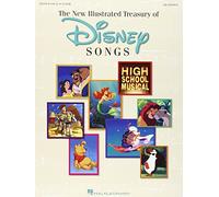 The New Illustrated Treasury of Disney Songs: Piano-Vocal-Guitar