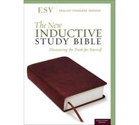 The New Inductive Study Bible Milano Softone (Esv, Burgundy) NEUF