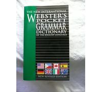 The New International Webster's Pocket Grammar Dictionary of the English Language, New Revised Edition