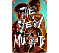 The New Mutants Plaque en métal pour décoration murale vintage rétro 20,3 x 30,5 cm