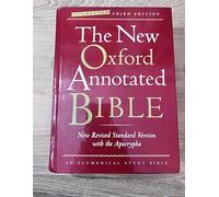 The New Oxford Annotated Bible With the Apocrypha: New Revised Standard Version, Augmented