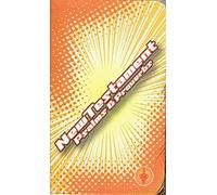 THE NEW TESTAMENT OF OUR LORD AND SAVIOUR JESUS CHRIST WITH PSALMS AND PROVERBS (POCKET-SIZED) (ORANGE STARBURST DESIGN)