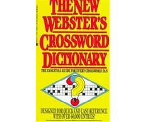 The New Webster's Crossword Dictionary Donald O. Bolander (Auteur)