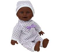 The New York Doll Collection 11 Zoll /28cm Weicher Körper Afroamerikaner Neugeborenes Babypuppe in Geschenkbox - (Bonus Schnuller Inbegriffen)