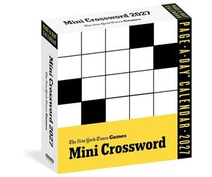 The New York Times Mini Crossword Page-A-Day® Calendar 2027: For Crossword Beginners and Puzzle Pros