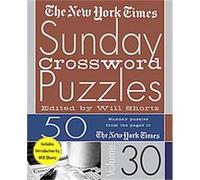 The New York Times Sunday Crossword Puzzles Will Shortz (Auteur)