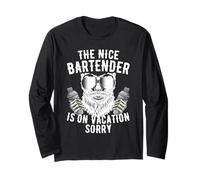 The Nice Bartender is on Vacation Barman Mixologue Manche Longue