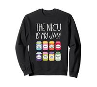 The Nicu is My Jam Unité de Soins intensifs néonatals Fraise S Sweatshirt