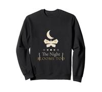 The Night Blooms Too Moth Moon Dark Academia Esthétique Sweatshirt