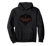 The Night is Young Chauve-Souris Crâne Halloween Sweat à Capuche