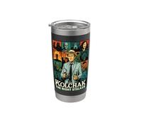 The Night Stalker Épisodes complets Collage Cult Horror Gobelet isotherme en acier inoxydable double paroi