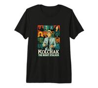 The Night Stalker Épisodes complets Collage Cult Horror T-Shirt Haut de Gamme
