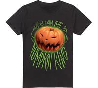 The Nightmare Before Christmas - "I Am The Pumpkin King" T-shirt pour homme TV3411 (3XL) (Noir)