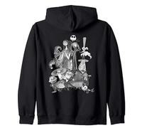 The Nightmare Before Christmas Jack Sally Monster Draw Sweat à Capuche